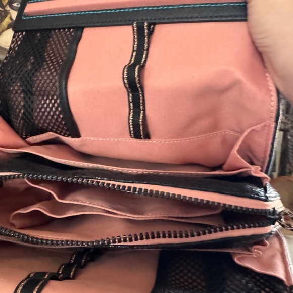 Rare Henry Charles Celest Black Clutch Cosmetic Bag‎ - Picture 6 of 17